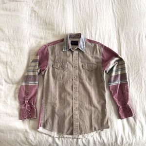Vintage Wrangler Western Brushpopper Shirt